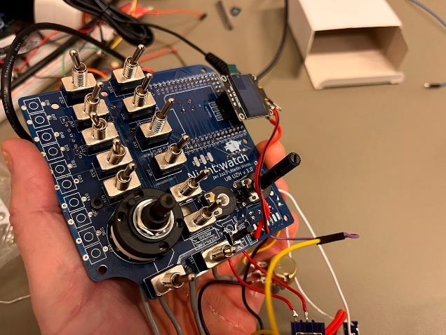 Nightwatch-Platine der UB UZH